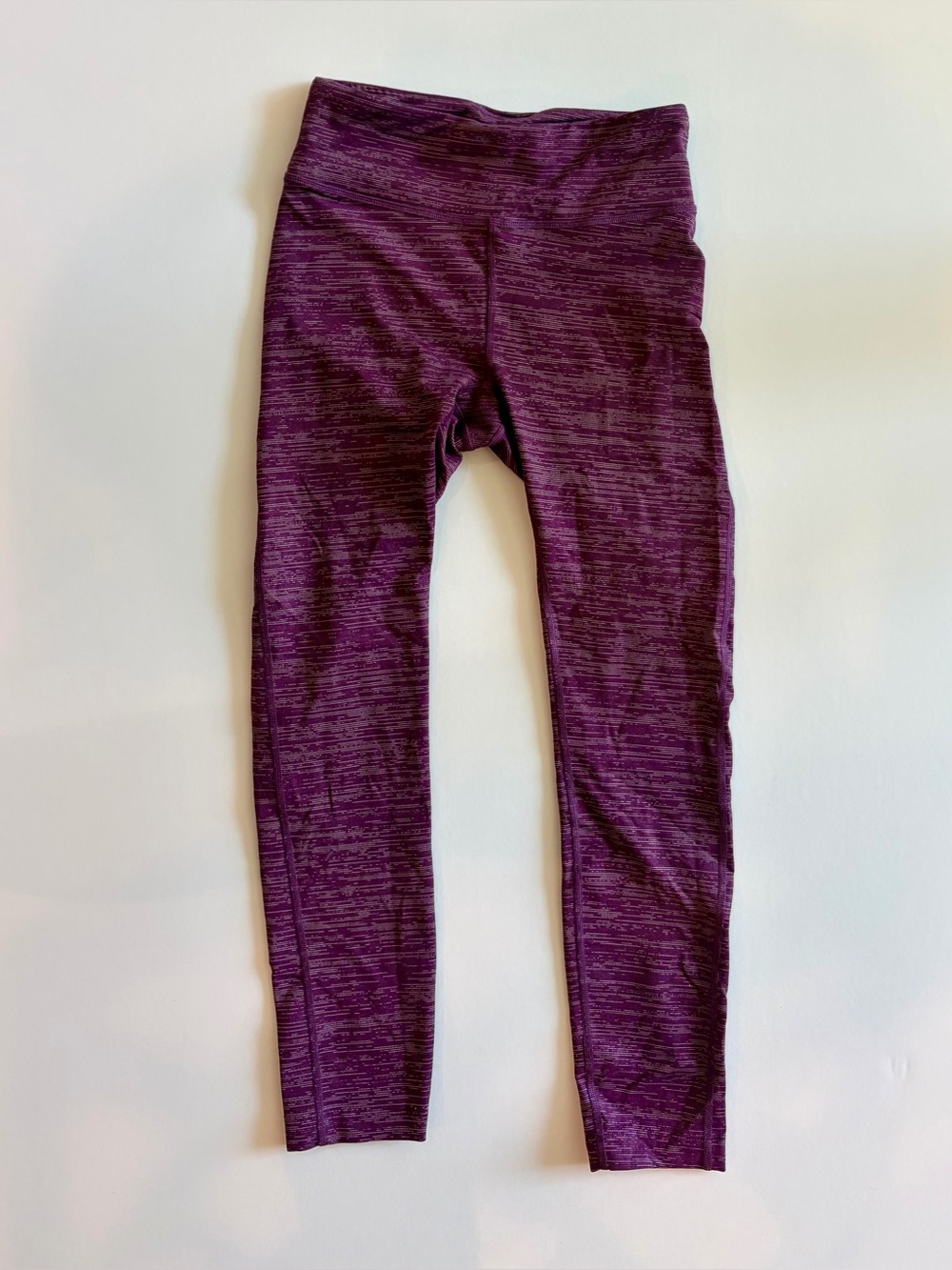 Outdoor Voices XS Purple Heathered High Rise Leggings Pocket Activewear